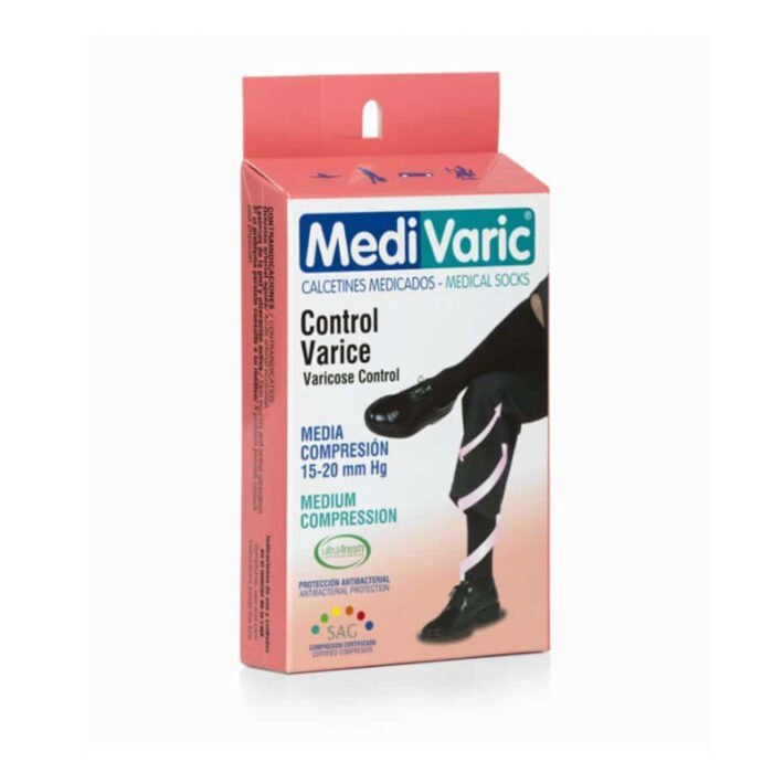 Media Medivaric Calcetín para Caballero 15-20 mmHg (Ref. 3323p)