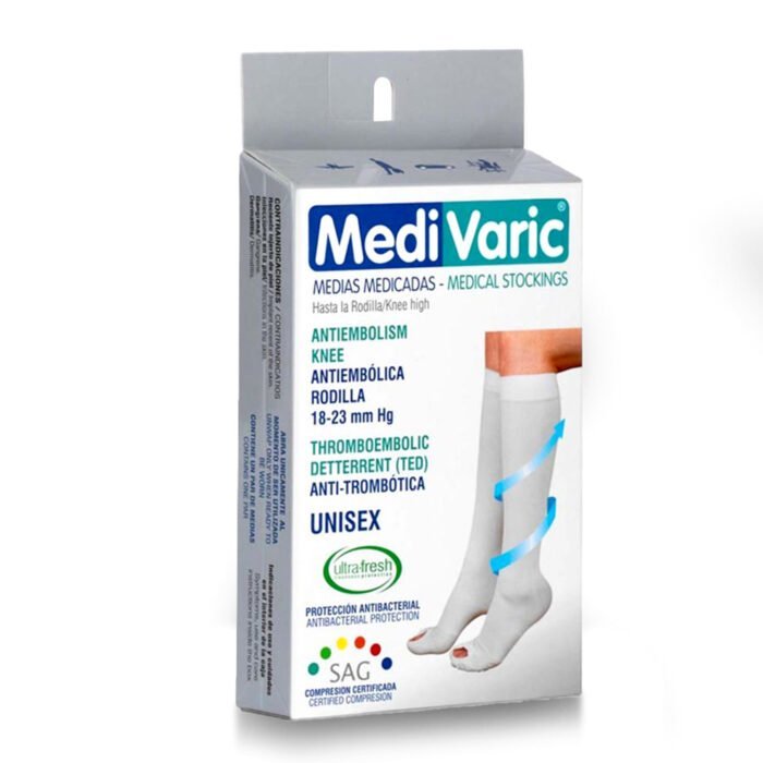Media Antiembólica Medivaric a la Rodilla (Ref. 4463p)