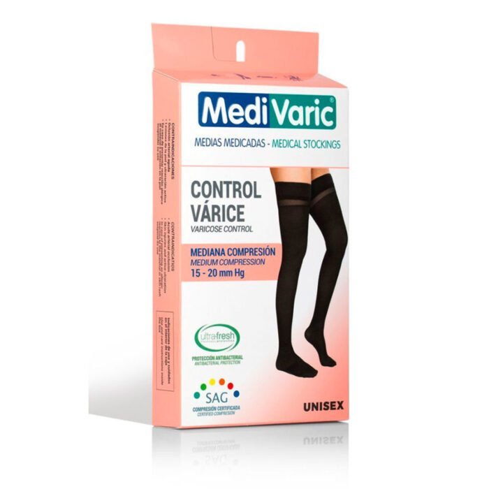 Media Medivaric al Muslo Unisex 15-20 mmHg (Ref. 5222p)
